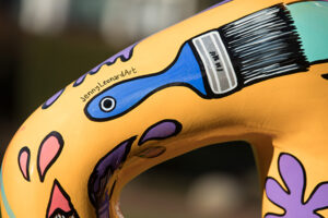 Paintbrush on a morph