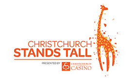 Christchurch stands tall logo