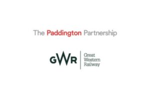 The Paddington Partnership & Great Western Railway logo lockup
